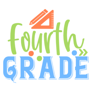 fourth-grade-elementary-school-free-svg-file-SvgHeart.Com