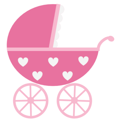 girl-pram-baby-carriage-free-svg-file-SvgHeart.Com