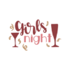 Girls Night, Wine Party Free Svg File - SVG Heart