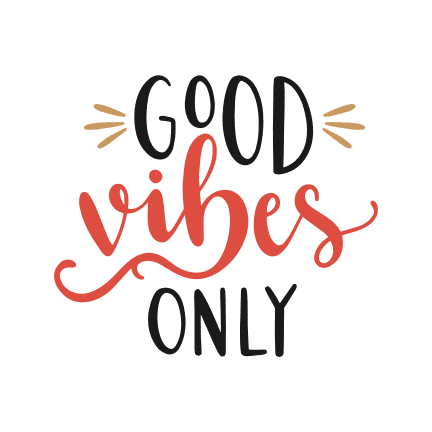 Good Vibes Only Free Svg File - SVG Heart