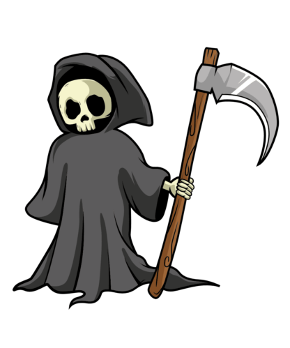 Grim Reaper, Halloween Free Svg File - SVG Heart