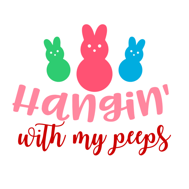 My Peeps Svg Easter Svg Easter Peeps Svg Peep Clipart