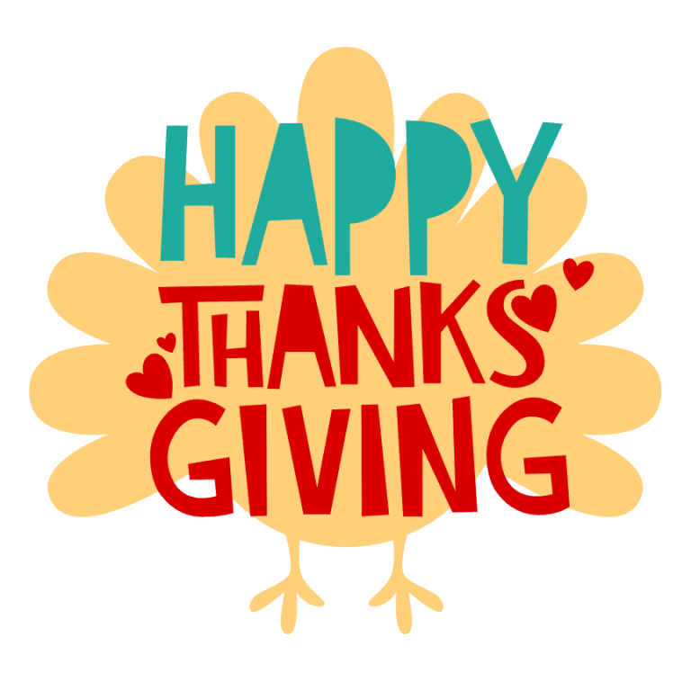 Happy Thanksgiving, Holiday Free Svg File SVG Heart