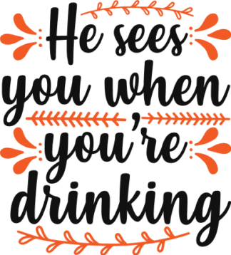 he-sees-you-when-youre-drinking-funny-christmas-free-svg-file-SvgHeart.Com