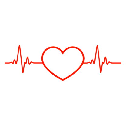 heart-and-heartbeat-wave-love-nurse-free-svg-file-SvgHeart.Com