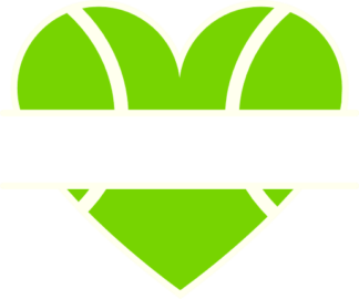 heart-shape-tennis-ball-split-text-frame-sport-free-svg-file-SVGHEART.COM