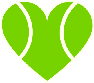 heart-shape-tennis-ball-sport-free-svg-file-SvgHeart.Com