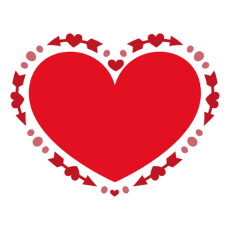 heart-shape-with-arrow-valentines-day-love-free-svg-file-SvgHeart.Com