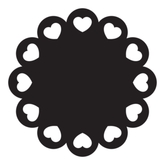 hearts-circle-decoration-free-svg-file-SvgHeart.Com