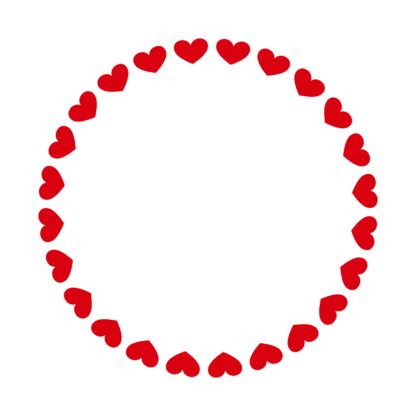 hearts-circle-monogram-valentines-day-love-free-svg-file-SvgHeart.Com