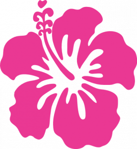 hibiscus bloom, flower free svg file - SVG Heart