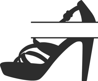 high-heel-shoe-split-text-frame-girl-free-svg-file-SvgHeart.Com