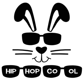 hip-hop-cool-easter-bunny-free-svg-file-SvgHeart.Com