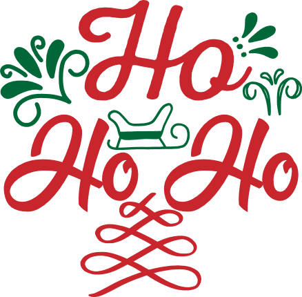 Ho Ho Ho Santa Claus Christmas PNG