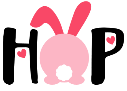 hop-easter-bunny-free-svg-file-SvgHeart.Com