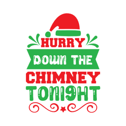 hurry-down-the-chimney-tonight-christmas-free-svg-file-SvgHeart.Com