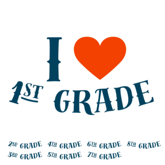 i-love-1st-grade-elementary-school-free-svg-file-SvgHeart.Com