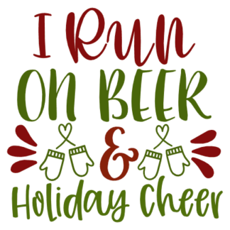 i-run-on-beer-and-holiday-cheer-christmas-free-svg-file-SvgHeart.Com
