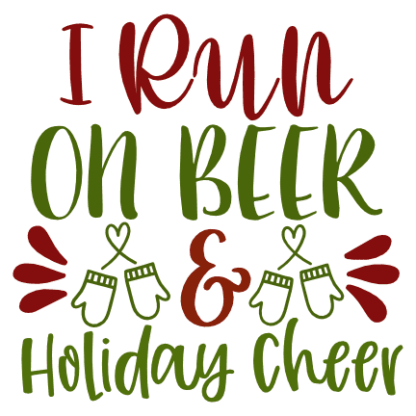 i-run-on-beer-and-holiday-cheer-christmas-free-svg-file-SvgHeart.Com