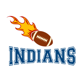 indians-football-ball-with-fire-free-svg-file-SvgHeart.Com
