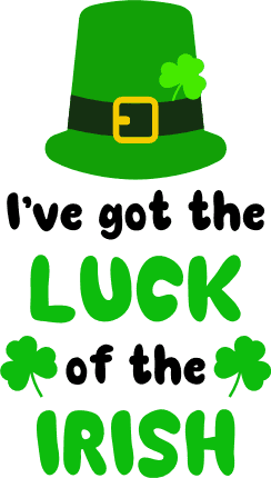 Premium Vector  Luck o'the irish svg