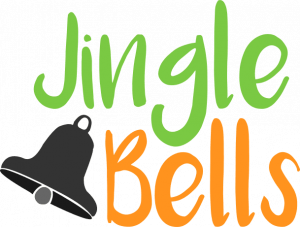 jingle bells, christmas free svg file - SVG Heart