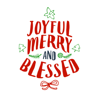 joyful-merry-and-blessed-christmas-free-svg-file-SvgHeart.Com