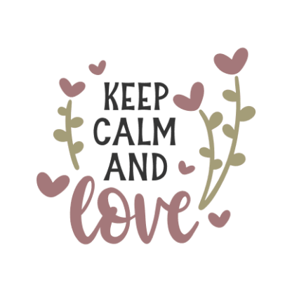 keep-calm-and-love-free-svg-file-SvgHeart.Com