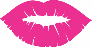 kiss, lips free svg file, clipart images - SVG Heart