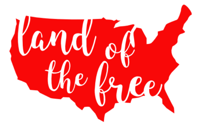 land-of-the-free-usa-map-4th-of-july-free-svg-file-SvgHeart.Com