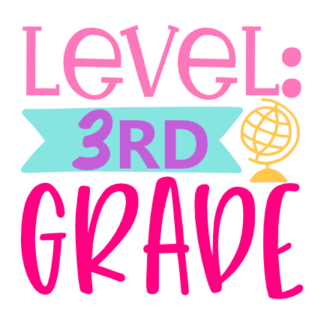 level-3rd-grade-kids-school-free-svg-file-SvgHeart.Com