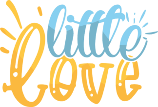 little-love-sign-new-born-baby-onesie-free-svg-file-SvgHeart.Com