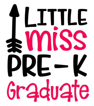 little-miss-pre-k-graduate-free-svg-file-SvgHeart.Com