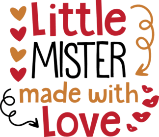 little-mister-made-with-love-funny-baby-onesie-free-svg-file-SvgHeart.Com