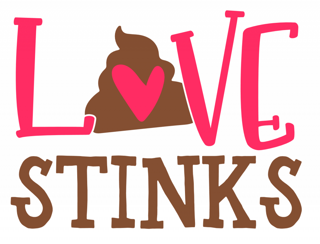 Love Stinks, Valentine Free Svg File - SVG Heart