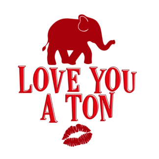 love-you-a-ton-elephant-valentines-day-free-svg-file-SvgHeart.Com