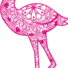 mandala-flamingo-summer-free-svg-file-SvgHeart.Com