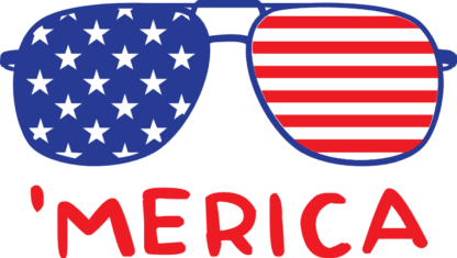 merica-american-flag-sunglasses-4th-of-july-free-svg-file-SvgHeart.Com