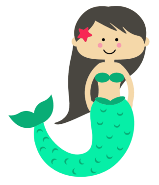 mermaid-with-star-in-hairs-clipart-free-svg-file-SvgHeart.Com