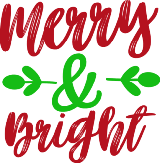 merry-and-bright-sign-christmas-holiday-free-svg-file-SvgHeart.Com