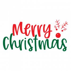 Merry Christmas, Holidays Free Svg File - SVG Heart