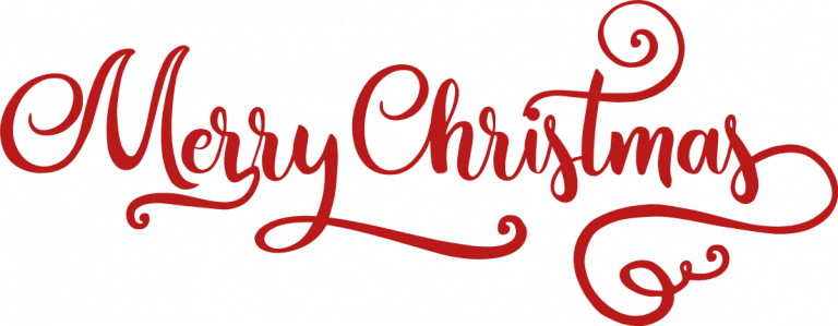 merry christmas sign, holiday free svg file - SVG Heart