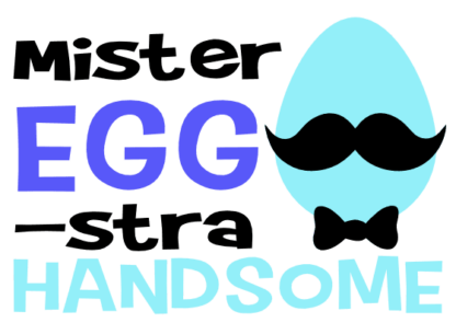 mister-egg-stra-handsome-easter-free-svg-file-SvgHeart.Com