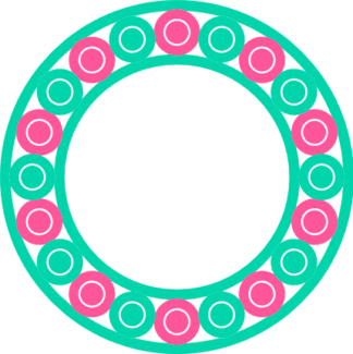 monogram-circle-frame-decorative-free-svg-file-SvgHeart.Com