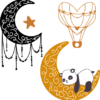 moon-air-balloon-panda-on-moon-baby-boho-design-free-svg-file-SvgHeart.Com