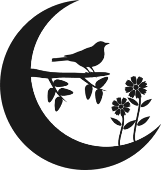 moon-wild-night-sky-bird-on-branch-free-svg-file-SvgHeart.Com