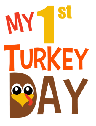 my-1st-turkey-day-new-born-thanksgiving-free-svg-file-SvgHeart.Com