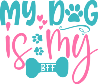 my-dog-is-my-bff-dog-bandana-pet-lover-free-svg-file-SvgHeart.Com