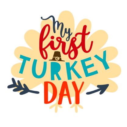 my-first-turkey-day-thanksgiving-free-svg-file-SvgHeart.Com