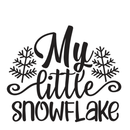 my-little-snowflake-baby-free-svg-file-SvgHeart.Com